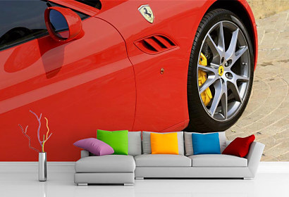 Fototapeta Červené Ferrari
